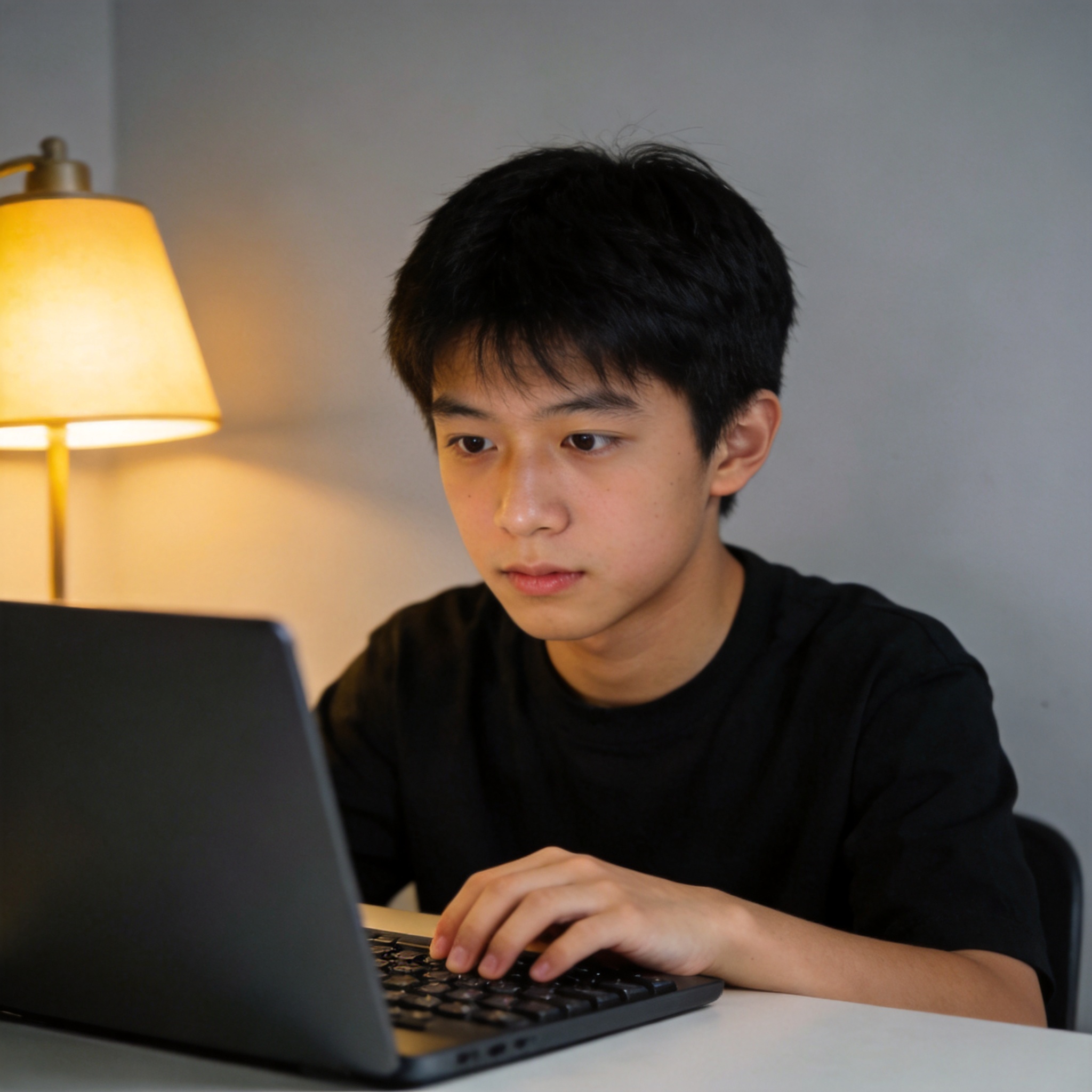 数据爱好者在电脑前查看比赛统计图表